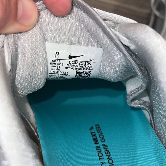 Nike infinity tour next% golf shoes. Brand new. - Picture 6 of 7